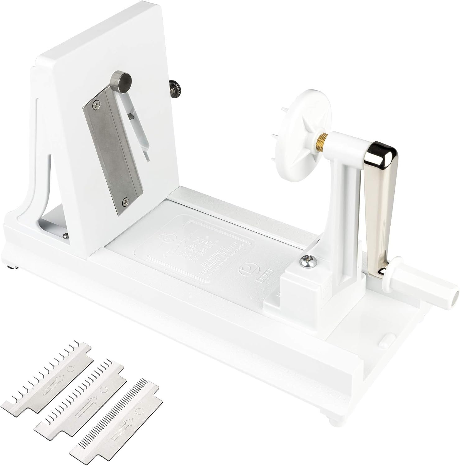 Horizontal White with 3 Blades